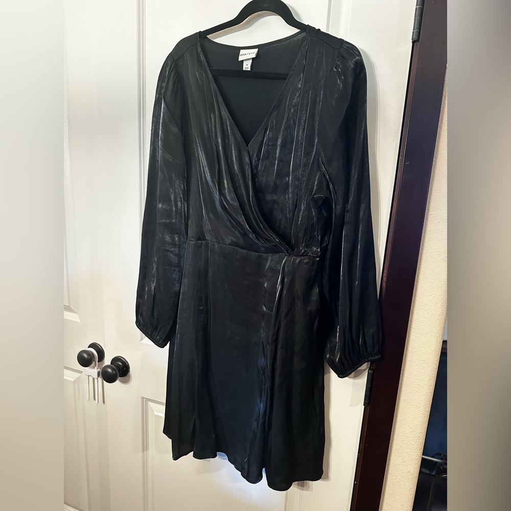Ava & Viv Midi Wrap Dress